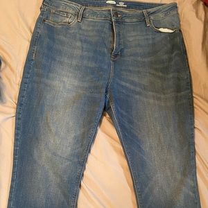 Old Navy Plus Size Skinny Light-Wash Jeans